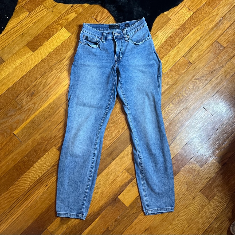 Lucky Brand Mid Rise Skinny Ava Ankle Jeans Size 2